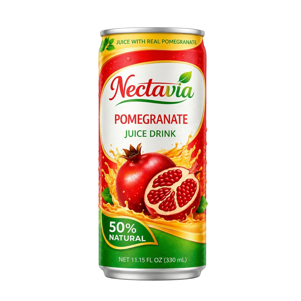 Nectavia Pomegranate juice can